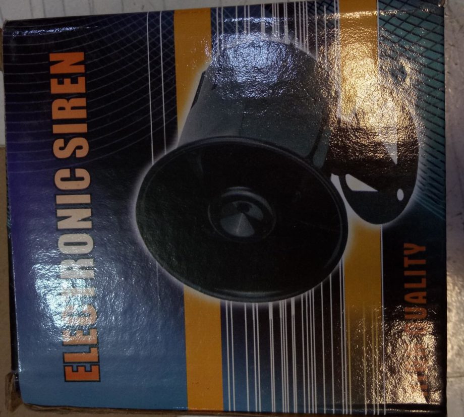 12V Electronic Siren Saeed Brothers Electronics
